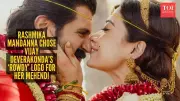 Rashmika Mandanna's Bridal Mehendi Hides Vijay Deverakonda's 'Rowdy' Logo