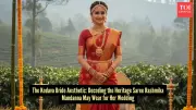 Rashmika Mandanna's Kodava Bridal Saree: Unveiling Coorg's Royal Wedding Tradition
