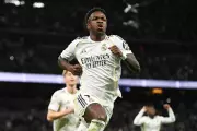 Real Madrid Crush Real Sociedad 4-1 to Top La Liga, Vinicius Junior Shines with Double