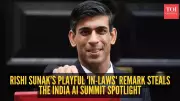 Rishi Sunak's Witty Family Dinner Quip Steals Spotlight at AI Summit in Delhi