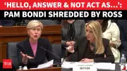Ross Confronts Pam Bondi in Heated Epstein Files Hearing Over Accountability