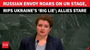 Russia's Fiery UN Speech Rejects Ukraine Peace Resolution as 'Fake'