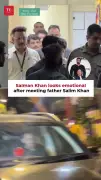 Salman Khan Visits Hospitalized Father Salim Khan, Gets Emotional Over Blood Clot Diagnosis