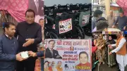 Sankalp Foundation Honors Rajat Sharma's Birthday with Wheelchair and Hearing Aid Distribution