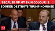 Senator Cory Booker Confronts Trump Nominee Over Racist Remarks in Senate Hearing
