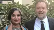 Shabana Azmi Declares Admiration for Russell Crowe, Shares Throwback Photo