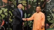 Singapore PM Lawrence Wong Meets Yogi Adityanath, Hails Uttar Pradesh as India's Third Largest Economy