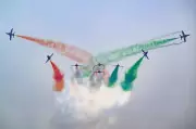 Suryakiran Aerobatic Team to Perform Nine-Aircraft Display Over Jaipur Skies