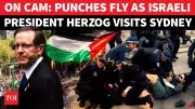 Sydney Erupts: Police Clash with Anti-Israel Protesters During Herzog Visit