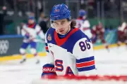 Tate McRae Fuels Romance Rumors with Paris Valentine's Hints as NHL Star Jack Hughes Competes