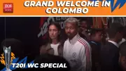 Team India Arrives in Colombo with Festive Spirit for T20 World Cup 2026