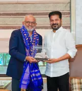 Telangana CM Revanth Reddy Meets Adobe CEO, Discusses AI, Investment & Manufacturing