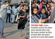 Telangana Intermediate Exams Begin Peacefully with 97% Attendance