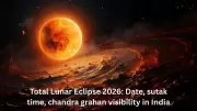 Total Lunar Eclipse 2026: Date, Time, and Visibility in India and Worldwide
