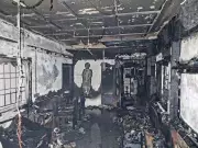 Tragic Fire in Rajkot Claims Lives of Elderly Woman and Son in Fourth-Floor Flat