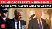Trump Calls Prince Andrew's Epstein-Linked Arrest 'A Shame' For Royal Family
