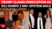 Trump Declares Epstein Files Exonerate Him As DOJ Document Release Rocks Global Elites