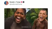 Trump Faces Backlash for Sharing Video Depicting Obamas as Monkeys
