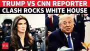 Trump Lashes Out at CNN Reporter Over Epstein Files Questioning in Heated White House Exchange