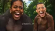 Trump Posts Racist Video Depicting Obamas as Monkeys, Democrats Condemn