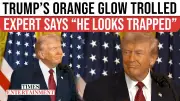 Trump's 'Bronzer' Appearance Sparks Viral Debate: Expert Analyzes 'Otherworldly' Look