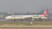 Turkish Airlines Flight Makes Emergency Landing in Kolkata After Engine Fire