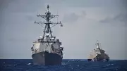 Two US Navy Vessels Collide During Replenishment Operation Near South America