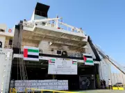 UAE's Saqr Humanitarian Ship Delivers Over 4,000 Tonnes of Aid to Gaza via Egypt