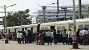 Unauthorized Internet Cable Halts Chennai Suburban Trains Near Guindy Station