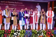 Union Minister JP Nadda, CM Dhami Attend SRHU Convocation in Dehradun