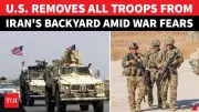 US Prepares Major Troop Withdrawal From Syria Amid Regional Tensions
