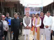 Uttarakhand CM Inspects Construction of State's First Women's Sports College