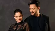 Vicky Jain Shares Romantic Moments with Wife Ankita Lokhande on Laughter Chefs Set