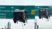 Viral Mahindra Thar Crash Video Debunked as AI-Generated Fake