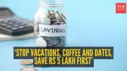 Viral Video Sparks Debate: Rs 5 Lakh Savings as a Lifestyle Wake-Up Call