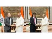 VP Radhakrishnan Meets Meta AI Chief, Qualcomm CEO at India AI Summit 2026