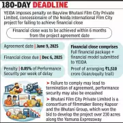 YEIDA Penalizes Film City Developer for Missing Financial Deadline