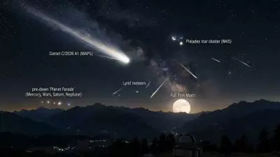 8 Unmissable Sky Events in April 2026: Comet, Meteor Showers & More