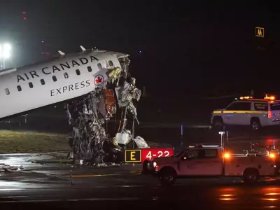Air Canada Express Plane Collision at La Guardia Injures Six, Halts Operations