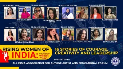 All India Association Honors 16 Inspiring Women Leaders Across Diverse Fields