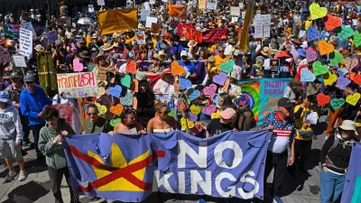 Anti-Trump Rallies Sweep US and Europe with 'No Kings' Slogans