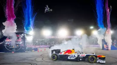 Arvid Lindblad Drives F1 Car at Red Bull Moto Jam in India Ahead of Debut