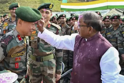 Assam Governor Celebrates Holi with Assam Rifles, Lauds Forces' Sacrifice