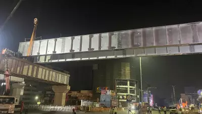 Bengaluru Metro Blue Line Progress: Two Key Composite Girders Successfully Installed
