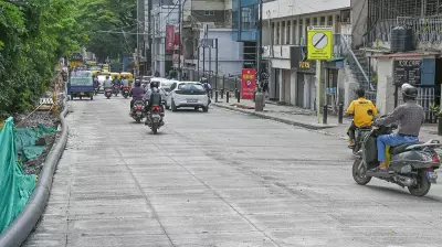 Bengaluru's Tank Bund Road White Topping Set for Completion by Month-End