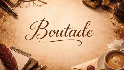 Boutade: The Art of the Witty, Provocative Remark Not Meant to Be Taken Seriously