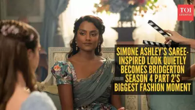 Bridgerton Season 4 Part 2: Simone Ashley's Saree-Inspired Gown Sparks Desi Fan Frenzy
