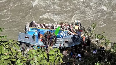 Bus Plunges into River in Bangladesh, 40 Passengers Onboard in Tragic Accident