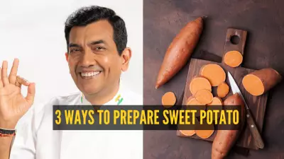 Chef Sanjeev Kapoor's 3 Air Fryer Sweet Potato Recipes for Healthy Snacking