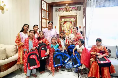 CM Rekha Gupta Performs Kanya Pujan on Durga Ashtami, Hails Daughters as Shakti